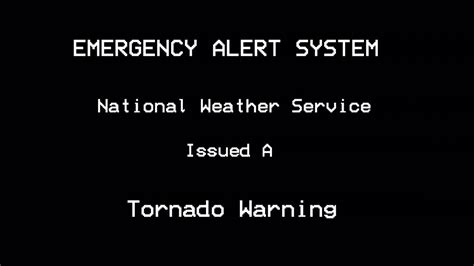 This is an integrated DRM version of EAS Simulator designed for the GameJolt PC Client. . Eas tornado warning script